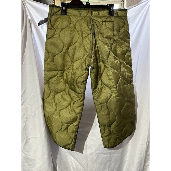 NWOT USGI Military Field Pant Liner Cold Weather Trousers Quilted Small Reg 1983 - Picture 2 of 4